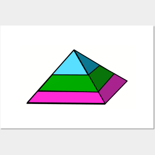 Pyramid Pride Posters and Art